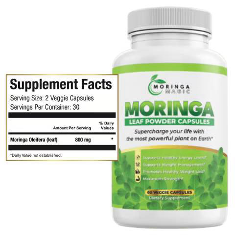 Moringa Magic supplement facts